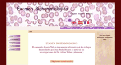 Desktop Screenshot of analisisbiohematologico.info